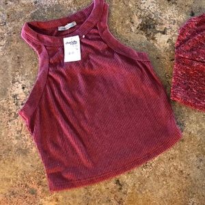 Red Charlotte Russe top